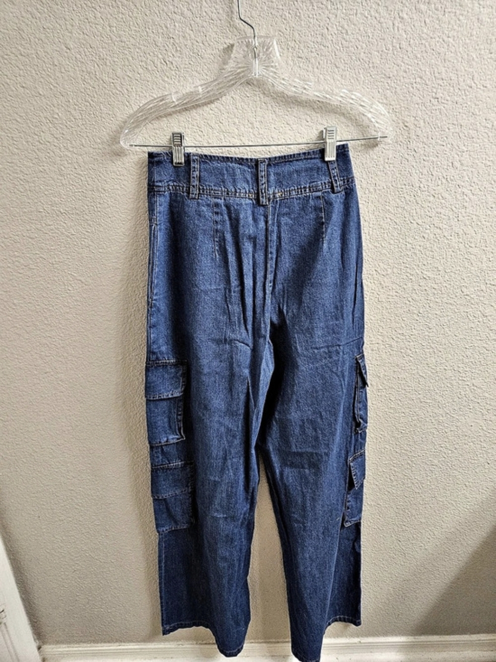 CUBUS Cargo Jeans in Blue NWT